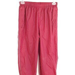 Vtg FSU Nike Team Track Pants Men's Med Garnet Nylon Lined Florida State